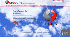 Desktop Screenshot of credativ.com
